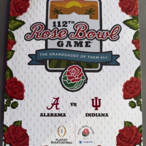 2026 Rose Bowl Program