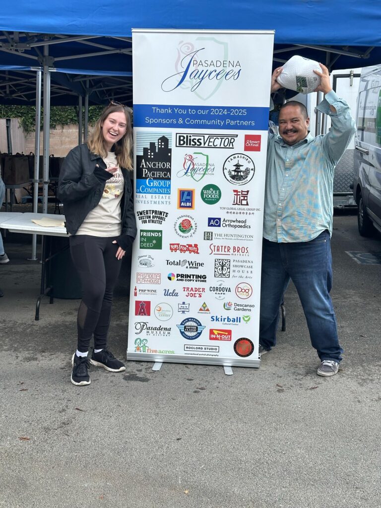 Operation Gobbler sponsor banner with members