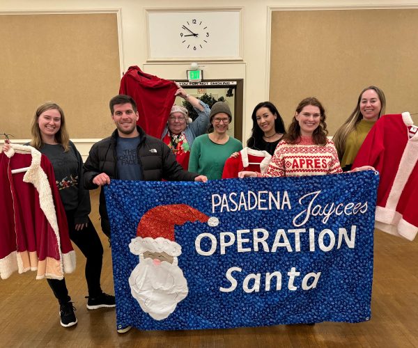 Group of Operation Santa volunteers